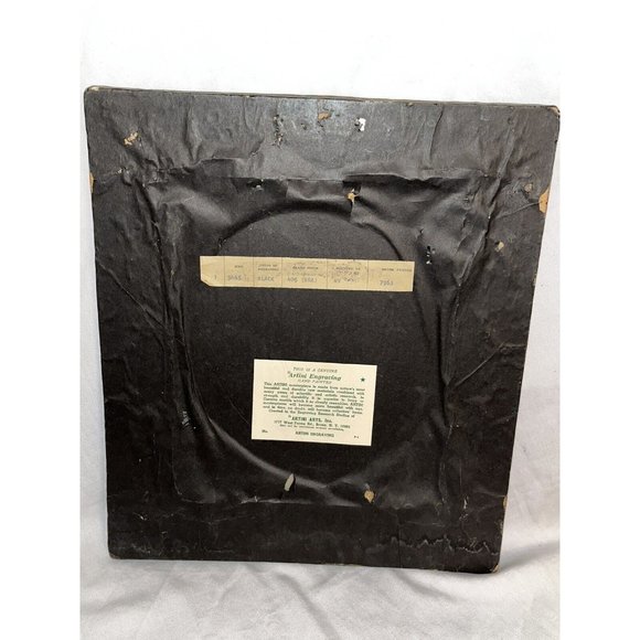 VINTAGE GENUINE ARTINI ENGRAVING HAND PAINTED Item 5445 Order # 7963 Dov Bar-Lev - Picture 3 of 10